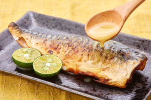 Shikuwasa Miso Glazed Grilled Fish